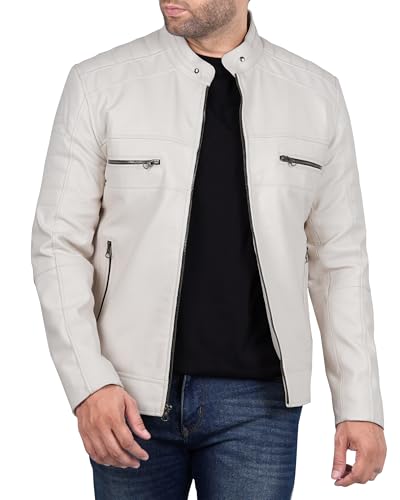 Cafe Racer - Off White Jacket