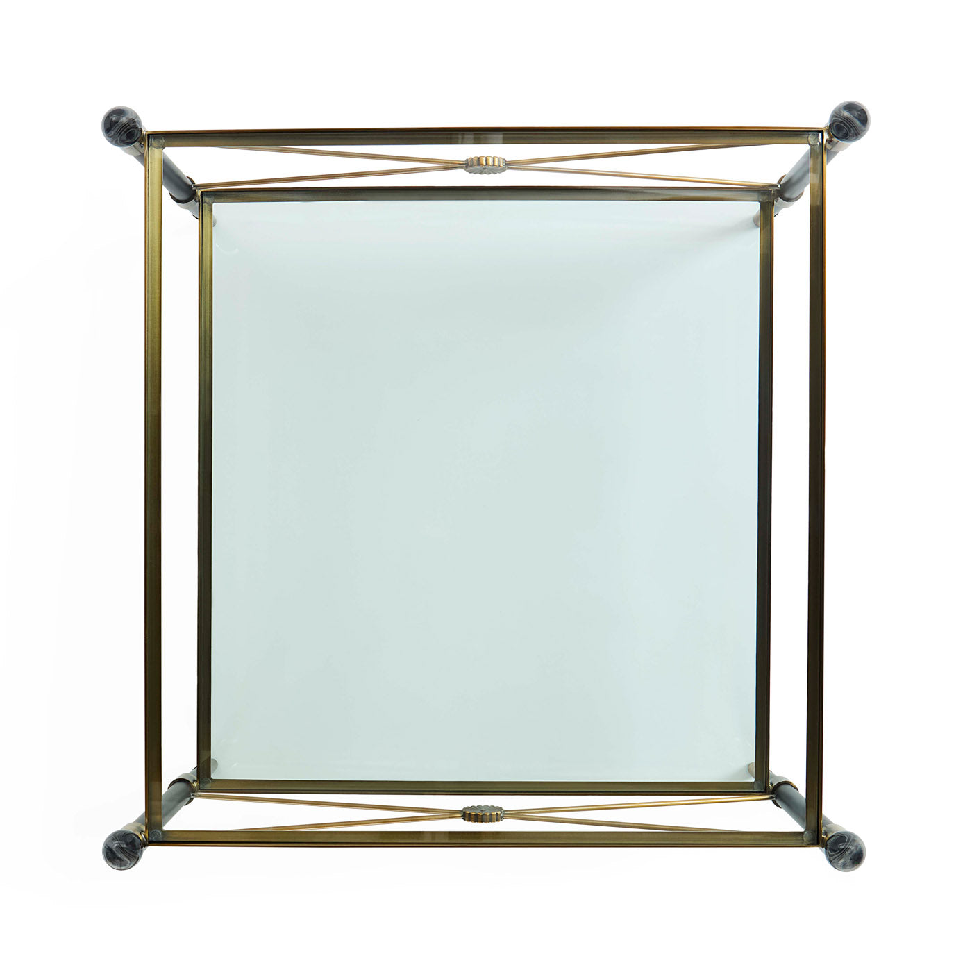 2-Tier Rolling Cocktail Table with Wheels - Portable Bar Cart for Living Room, Patio, or Outdoor Entertaining