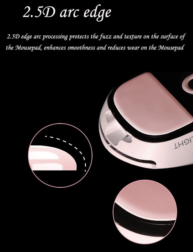 Esports Tiger YanZi Pink Mouse Feet Skates for Logitech G Pro X Superlight Wireless Gaming Mouse - Smooth Gliding & Precision Control for FPS, MOBA & Esports Gaming