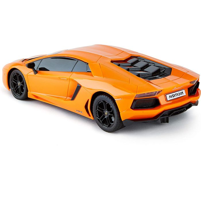Lamborghini Remote Control Car - 1:14 Scale High-Speed Electric RC Car, Orange Sports Car Toy for Kids & Adults - Perfect for Racing, Birthday Gifts & Outdoor Play