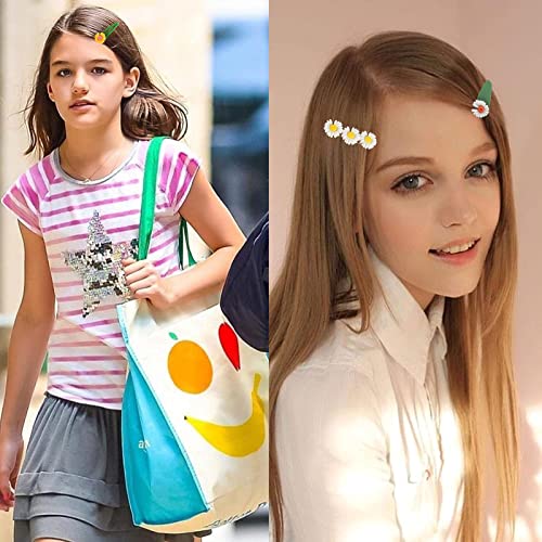 Shidara Hair Clips for Baby Girls - Rainbow Hair Accessories with Dazzling Flowers & Butterflies (10-Piece Set) | Perfect for Parties, Weddings & Daily Styling