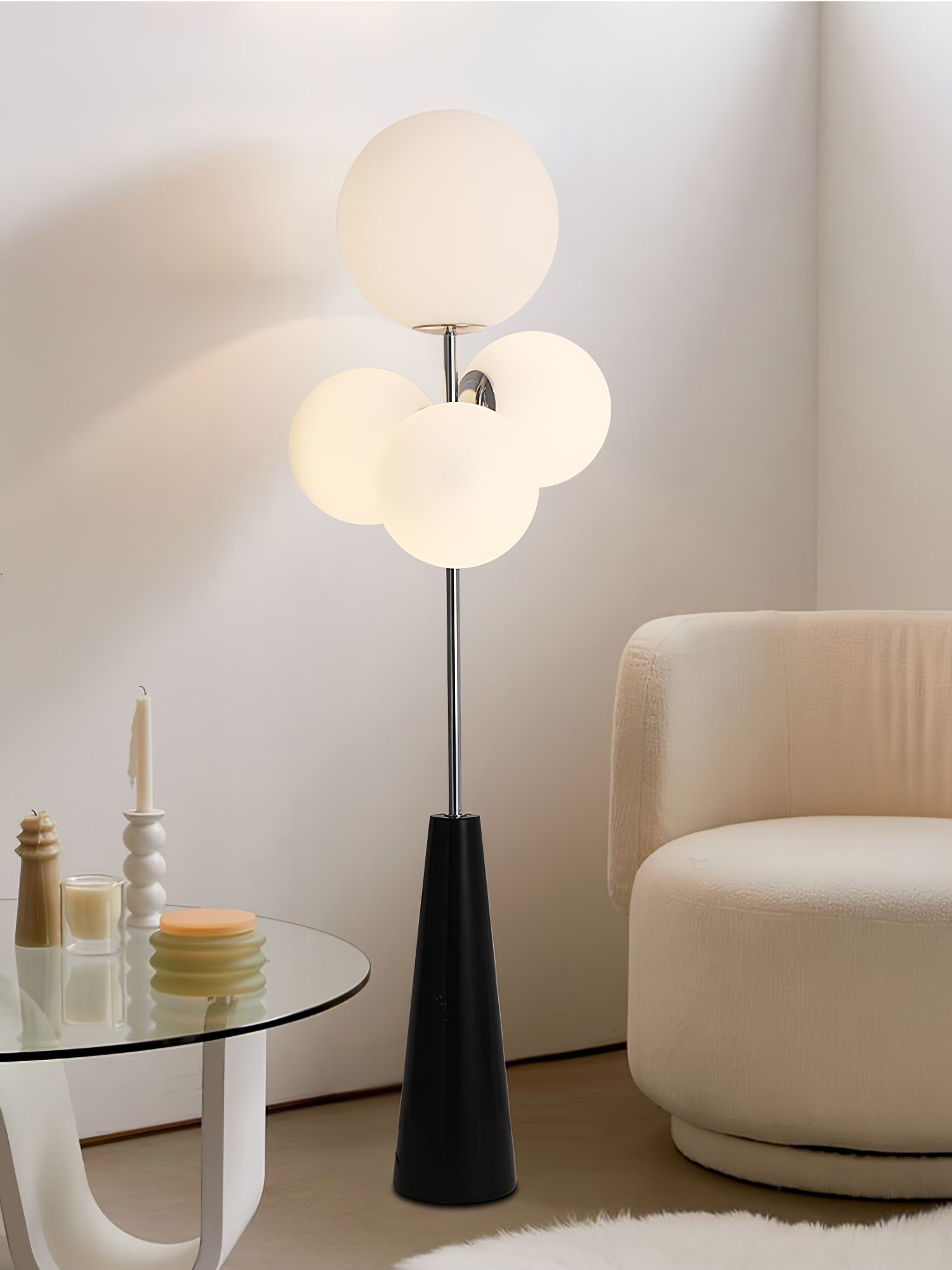 Modern Lava Column Floor Lamp with Adjustable Brightness - Stylish Home Decor for Living Room, Bedroom, or Office - Perfect for Relaxation and Ambient Lighting