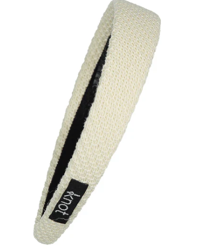Knot Purl Headband for Women & Girls - Soft Stretchy Knit Hair Band - One Size Fits Most - Perfect for Yoga, Running, Workouts & Everyday Wear
