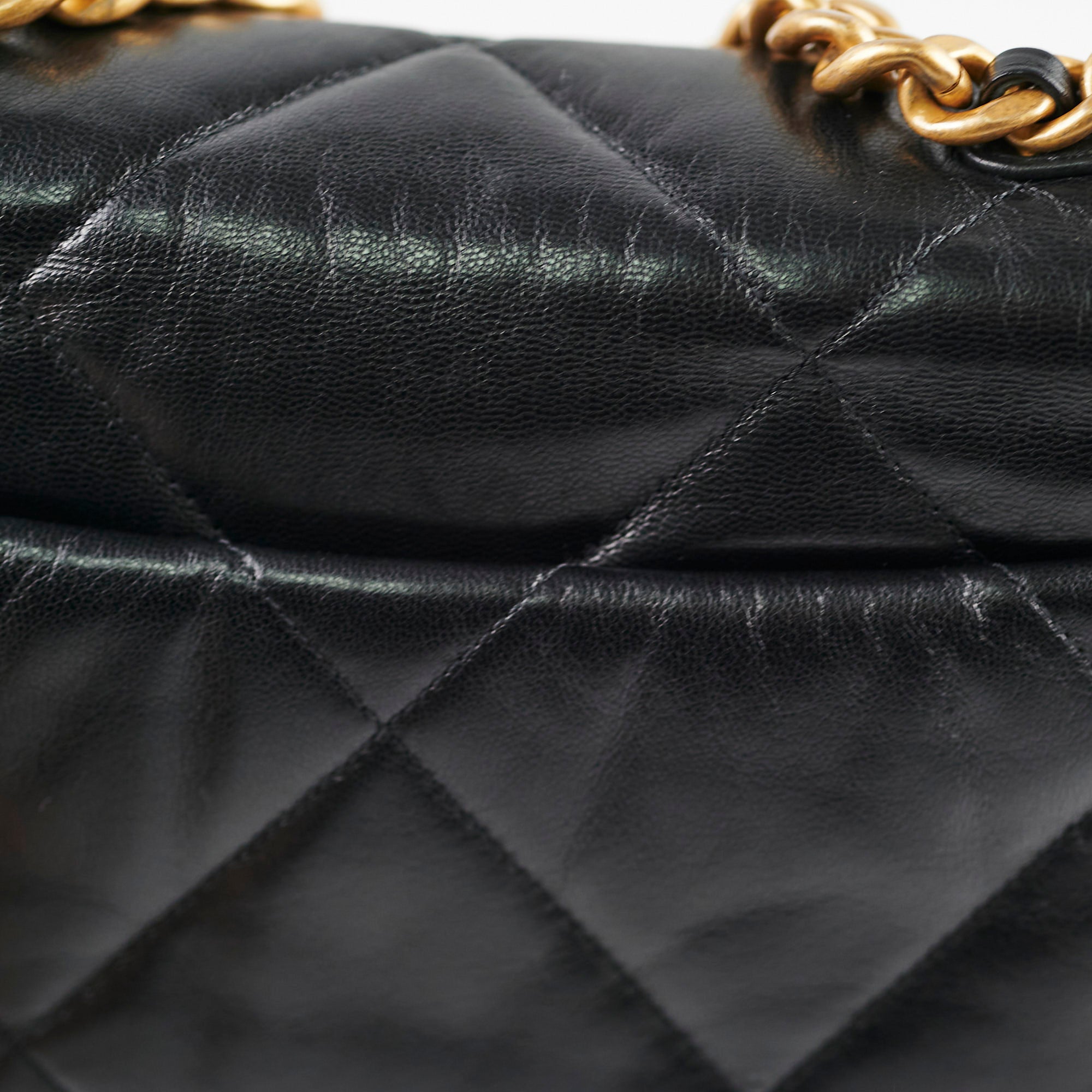 Chanel Small 19 Black Leather Shoulder Bag 29 Series - Luxury Designer Handbag for Women, Perfect for Work, Evening & Special Occasions