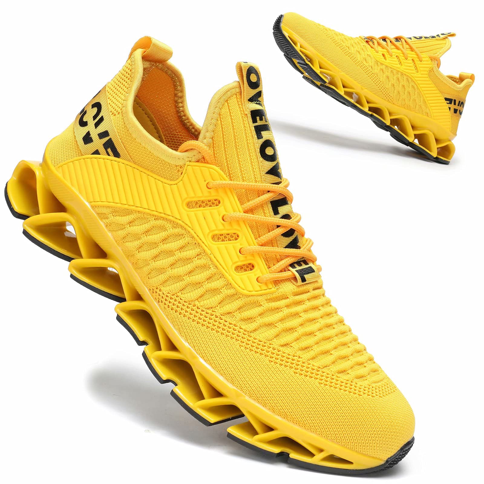Vooncosir Men's Breathable Mesh Running Shoes - Lightweight Non-Slip Athletic Sneakers for Walking, Jogging & Gym Workouts | Comfortable Casual Shoes for Daily Wear & Outdoor Activities