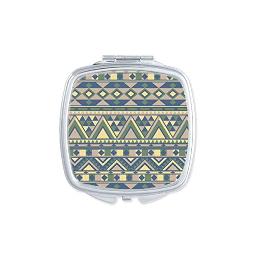 DIYthinker Portable Double-Sided Makeup Mirror with Rhombus Triangle Design - Compact Nordic Style for Travel, Home & Office Use