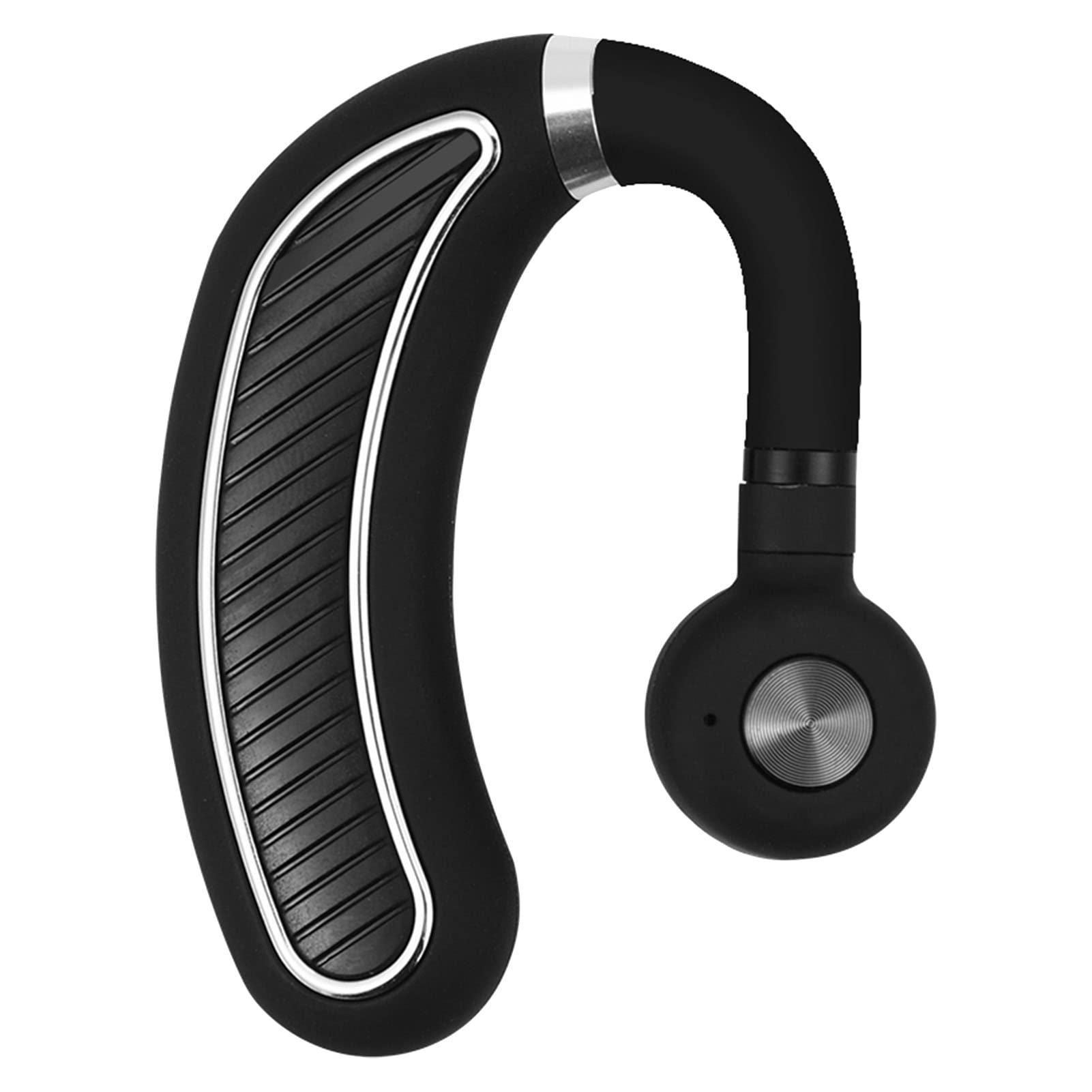 Zerone K21 Wireless Bluetooth Headset - Single Ear Business Headphones with Noise Cancelling Microphone for Office Calls, Driving & Remote Work