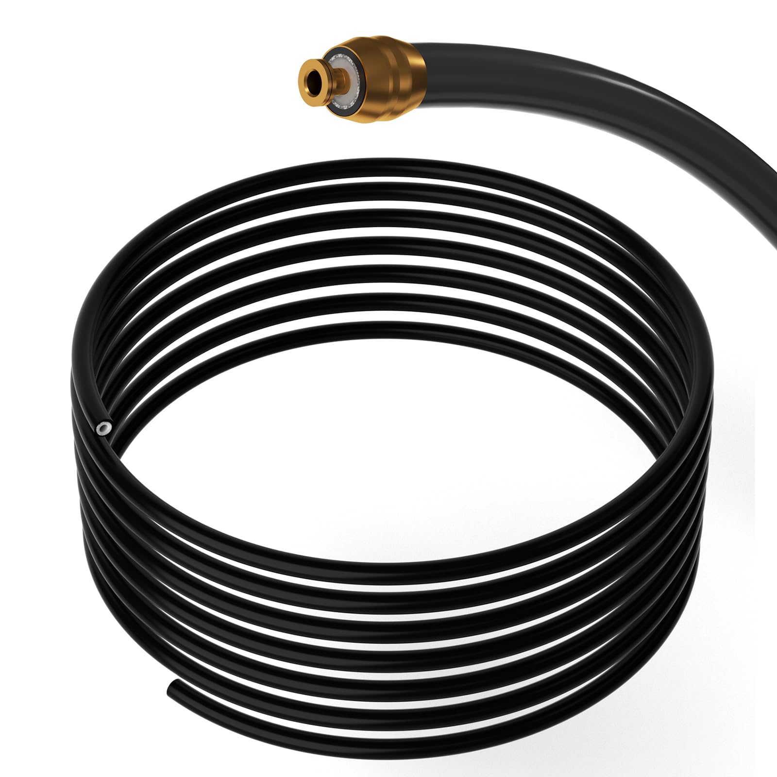 BH59 Hydraulic Disc Brake Hose - 5000mm (16.4FT) Bike Brake Cable Replacement for Mountain & Road Bikes - Durable Braking Performance for Off-Road Trails & Commuting