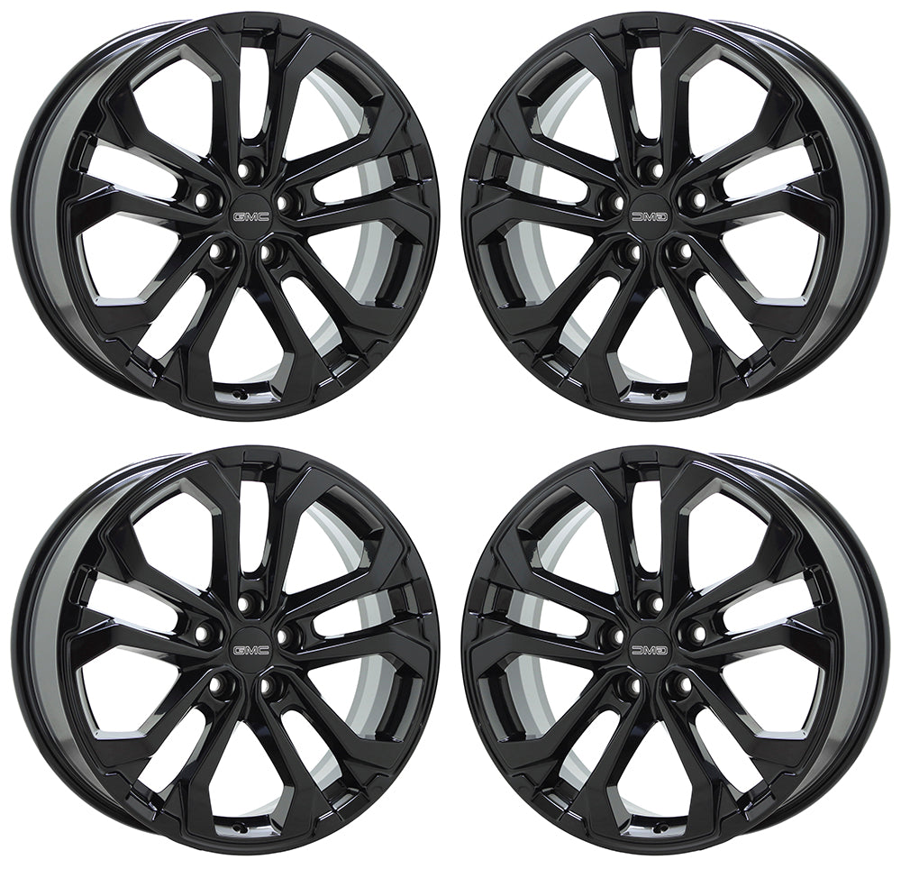 19 Cadillac ATS Gloss Black OEM Factory Wheels & Rims Set (5899 EXCHANGE) - Perfect for Upgrades, Replacements & Custom Car Modifications