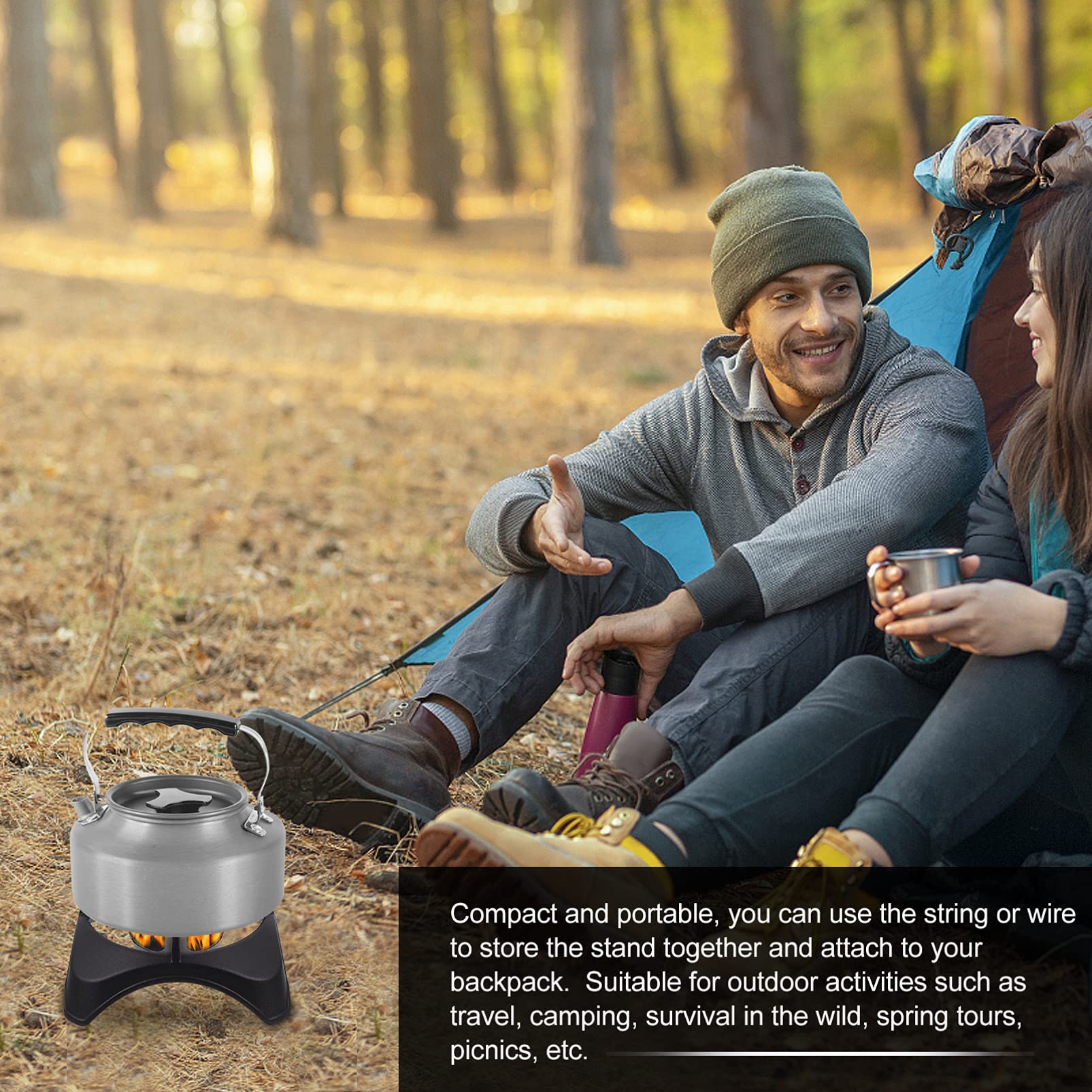 1pc Universal Alloy Hot Pot Cradle - Durable Gas Hob Pot Seat for Rice, Dry Pot & Party Use | Perfect for Hotels, Restaurants & Home Cooking