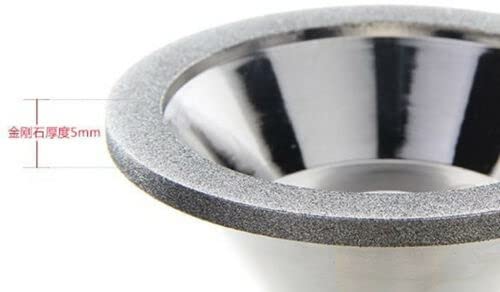 Premium CBN Grinding Cup Wheel for Metalworking – Diamond Coated Grinding Tool for Angle Grinders – Ideal for Sharpening, Deburring & Surface Finishing on Steel, Alloys & Hardened Metals