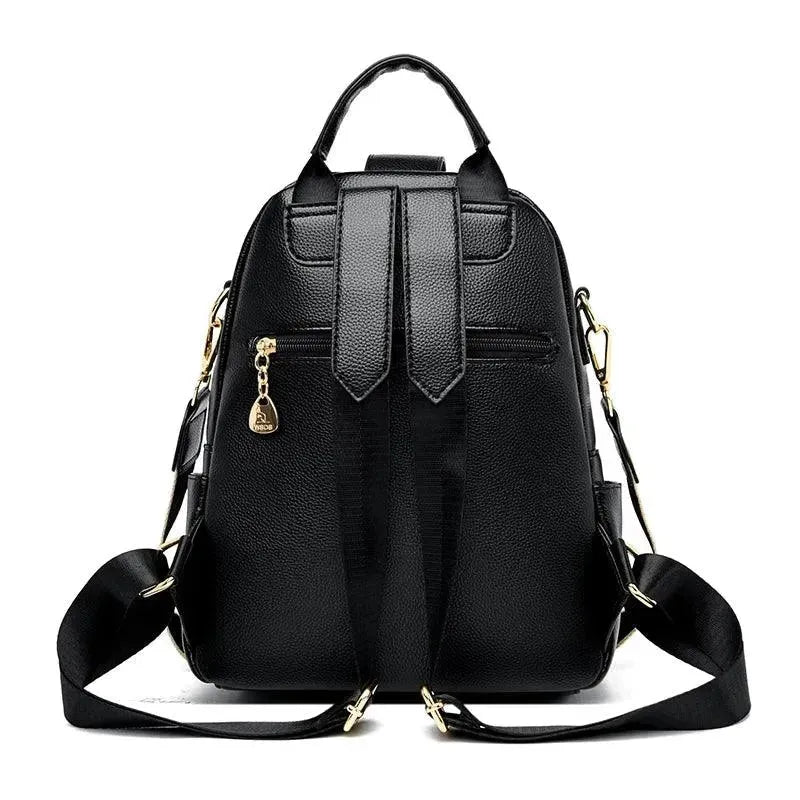 Premium Women's Leather Backpack Purse - Stylish & Durable Handbag for Work, Travel & Daily Use