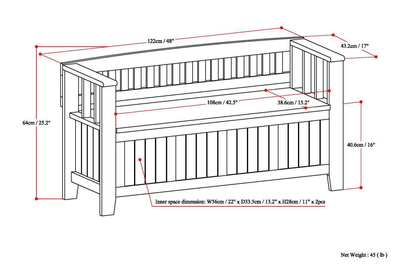 SIMPLIHOME Acadian 48