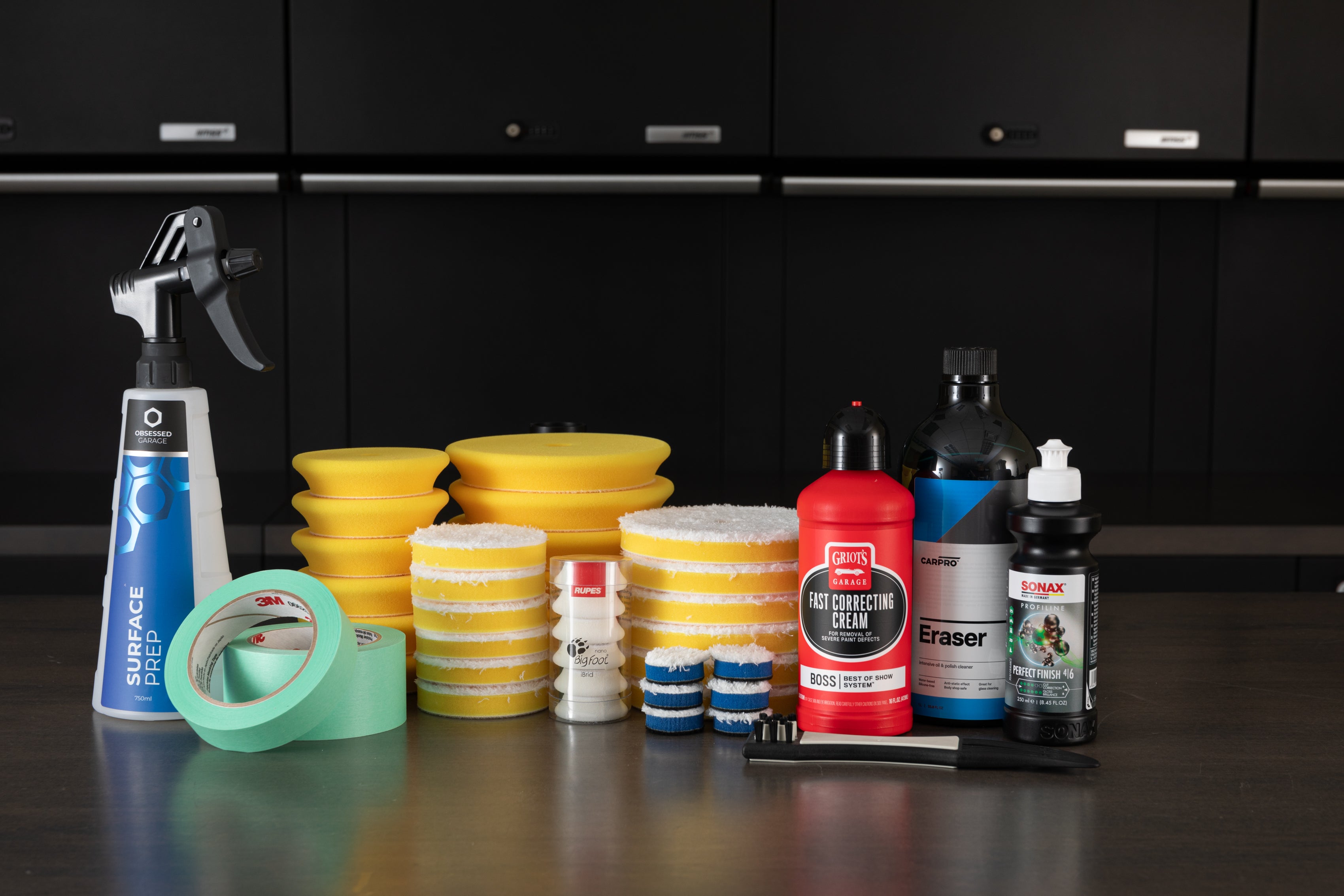 Premium Car Polishing Kit - Professional Auto Detailing & Paint Correction Set for Shine & Protection - Perfect for Car Enthusiasts & DIY Detailing at Home