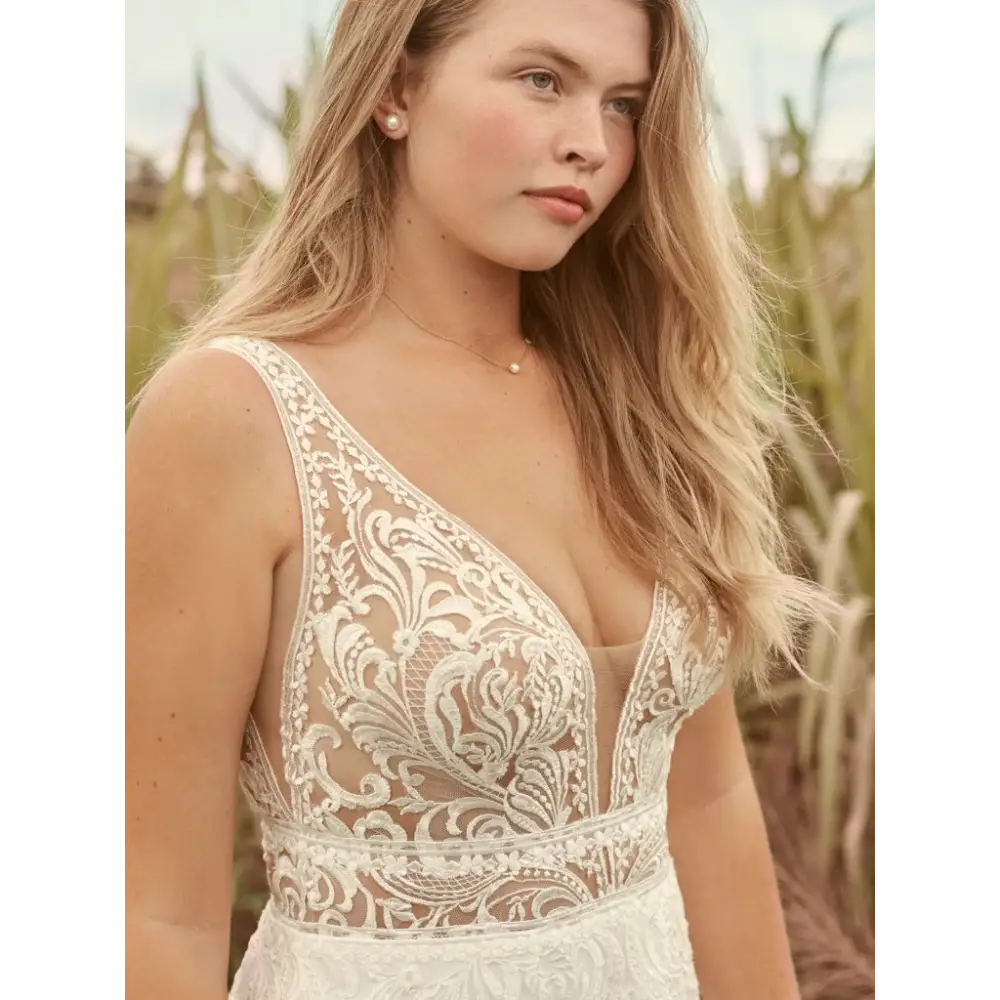 Breanne by Rebecca Ingram Wedding Dress - Sample Sale | Elegant Bridal Gown for Church Ceremony & Reception