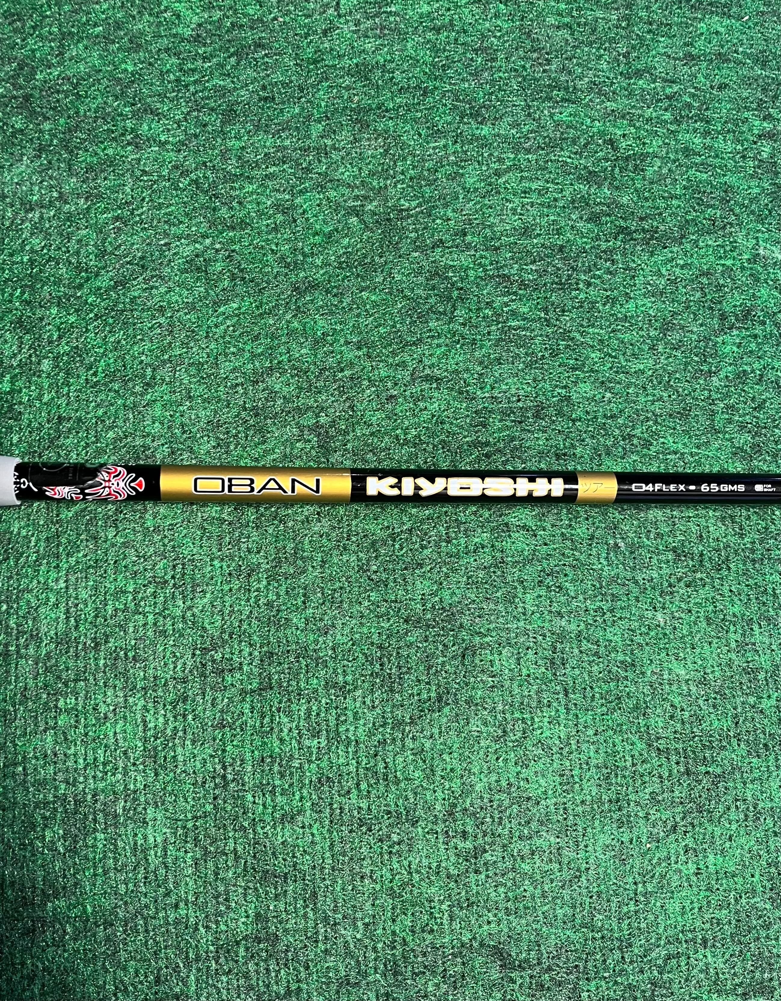 OBAN Kiyoshi Black Driver Shaft - Stiff Flex 44 Inches | High Performance Golf Shaft for Long Drives & Improved Accuracy | Perfect for Golfers Seeking Distance and Control on the Course
