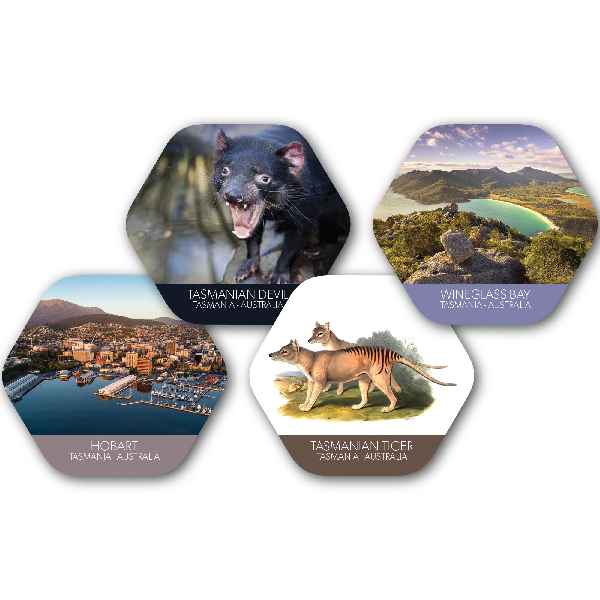 Hexagonal Magnet Hobart Aerial - Strong Neodymium Fishing Magnets for Metal Detecting, Treasure Hunting & DIY Projects (Perfect for Lakes, Rivers & Outdoor Adventures)
