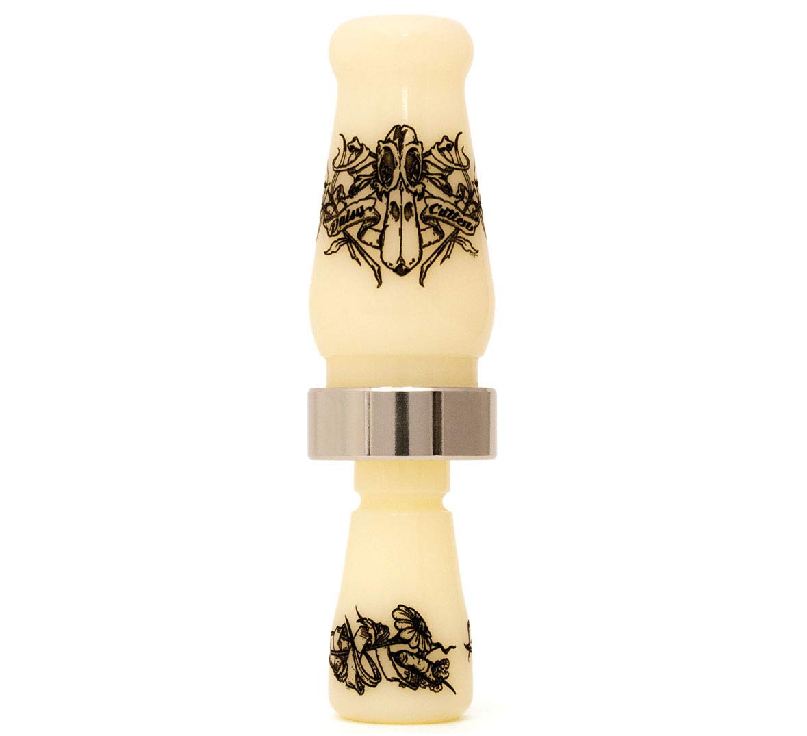 RNT Daisy Cutter Single Reed Duck Call - Ivory - Premium Hunting Duck Call for Waterfowl Hunting - Perfect for Duck Hunting Season & Outdoor Adventures