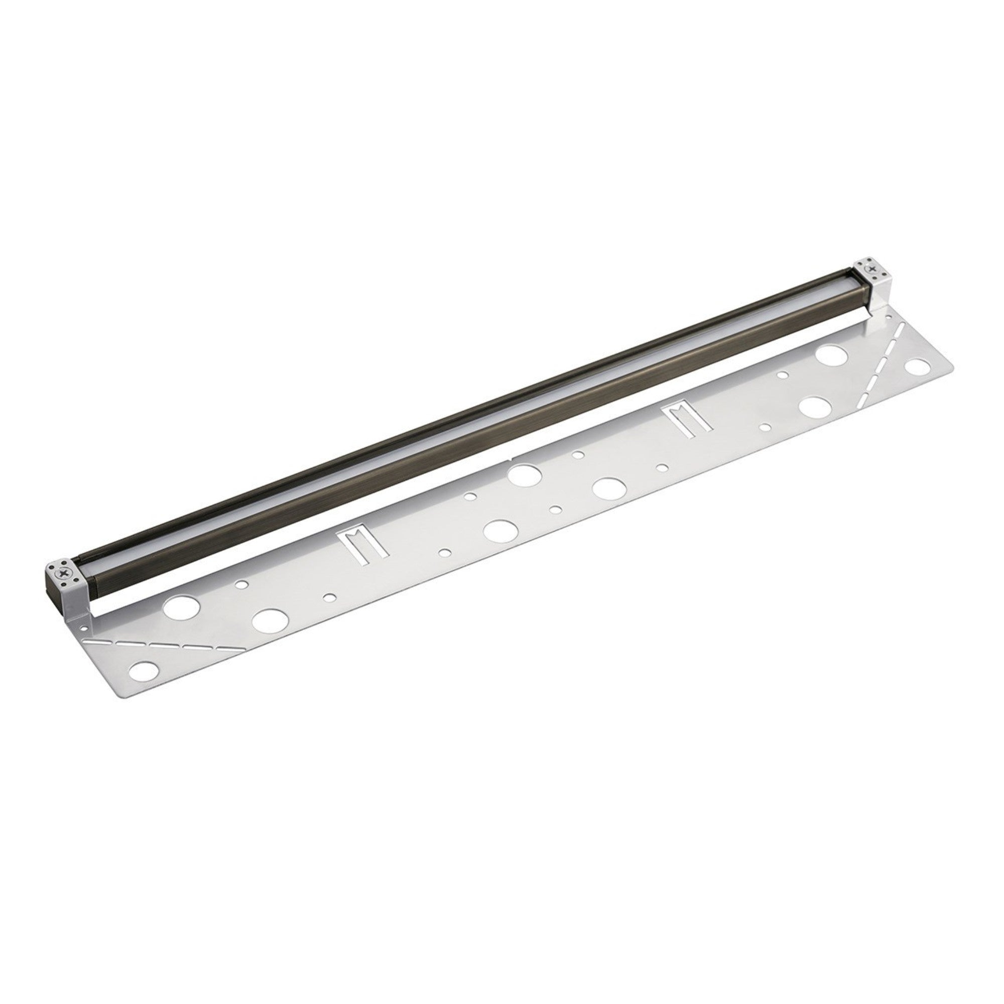 12V LED 18 Hardscape Light 2700K Warm White - Centennial Brass Finish - Outdoor Landscape Lighting for Gardens, Pathways, and Patios