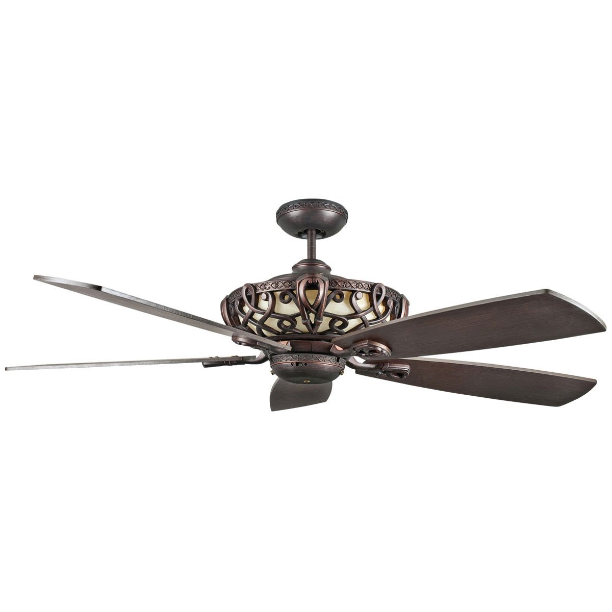 Concord Fans 60-Inch Aracruz Oil Rubbed Bronze Large Ceiling Fan with Up Light - Perfect for Living Room, Bedroom & Outdoor Patio Cooling