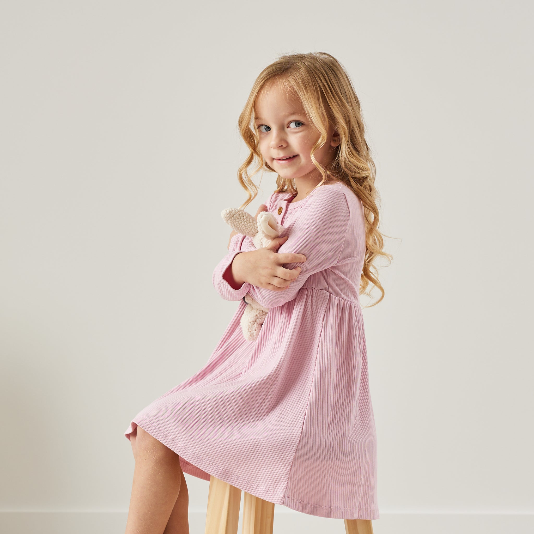 Cozy Long Sleeve Basic Dress - Tulip Style for Women | Comfortable & Stylish Everyday Wear for Work, Dates, and Casual Outings