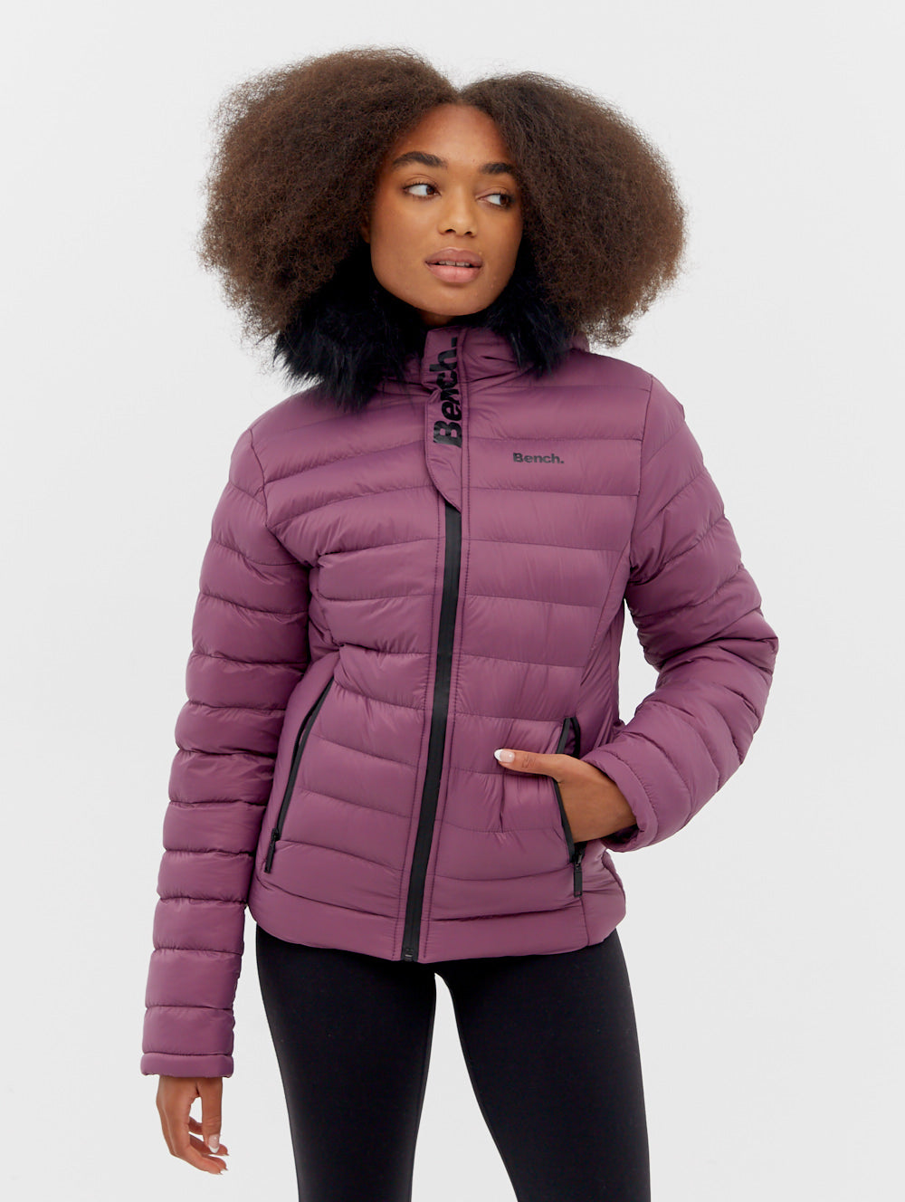 Ludlow Hooded Bomber Jacket for Men - Lightweight Waterproof Windbreaker with Zipper Pockets - Perfect for Outdoor Activities, Travel & Casual Wear