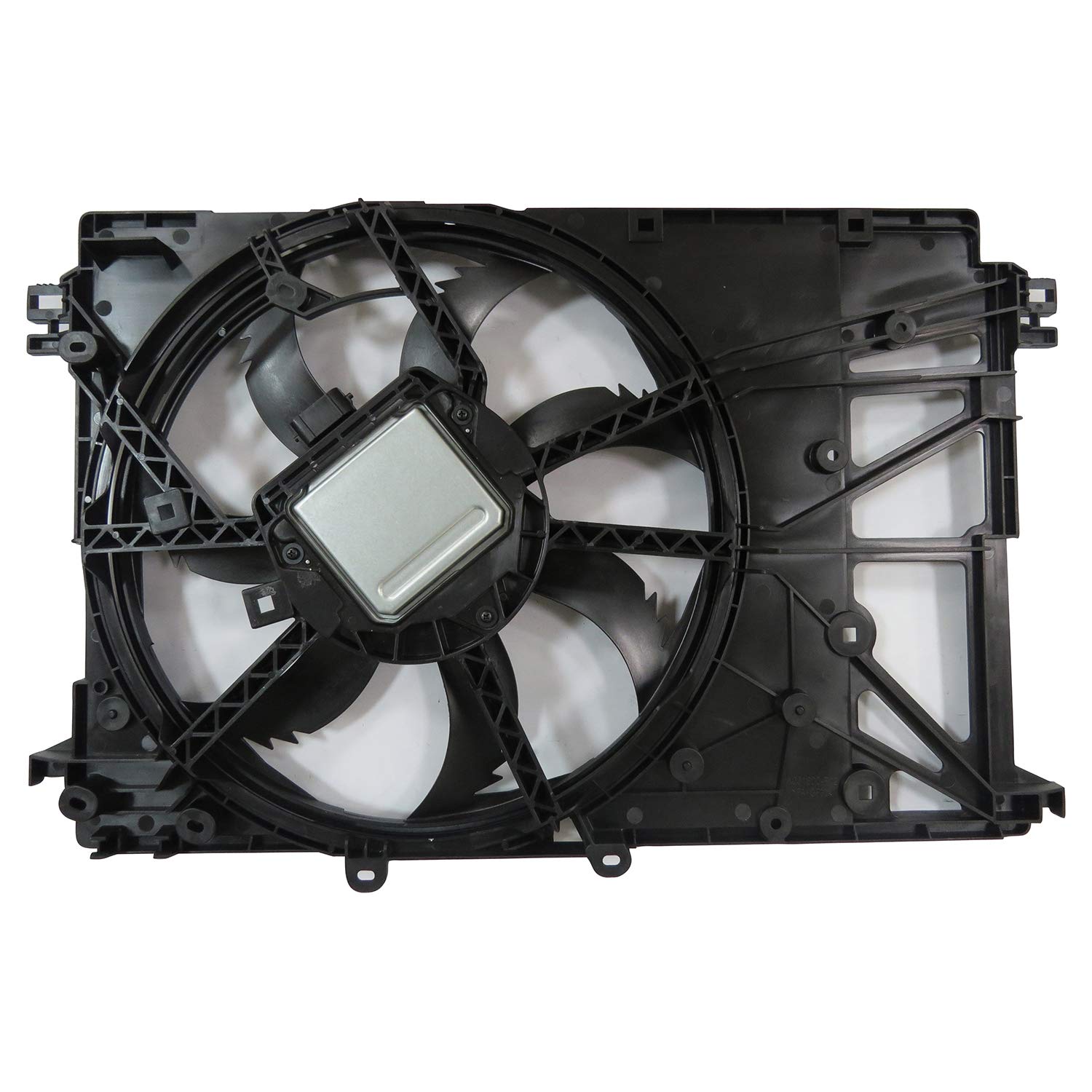TYC 624440 Cooling Fan Assembly Replacement for 2019 Toyota RAV4 - High Performance Radiator Fan for Engine Cooling - Perfect for Off-Roading, Towing & Hot Weather Driving