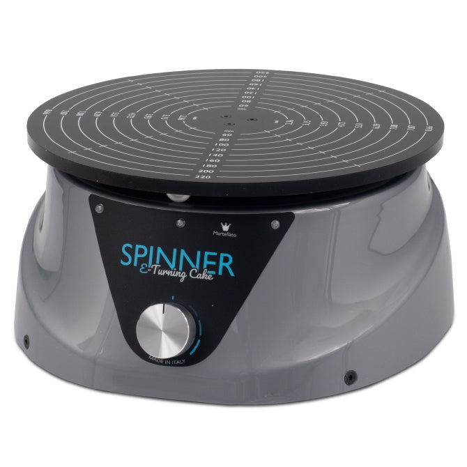 Electric Cake Turntable Spinner - 12 Inch Durable Cake Decorating Stand with Non-Slip Base for Baking, Icing & Fondant - Perfect for Home Bakers & Professional Cake Decorators