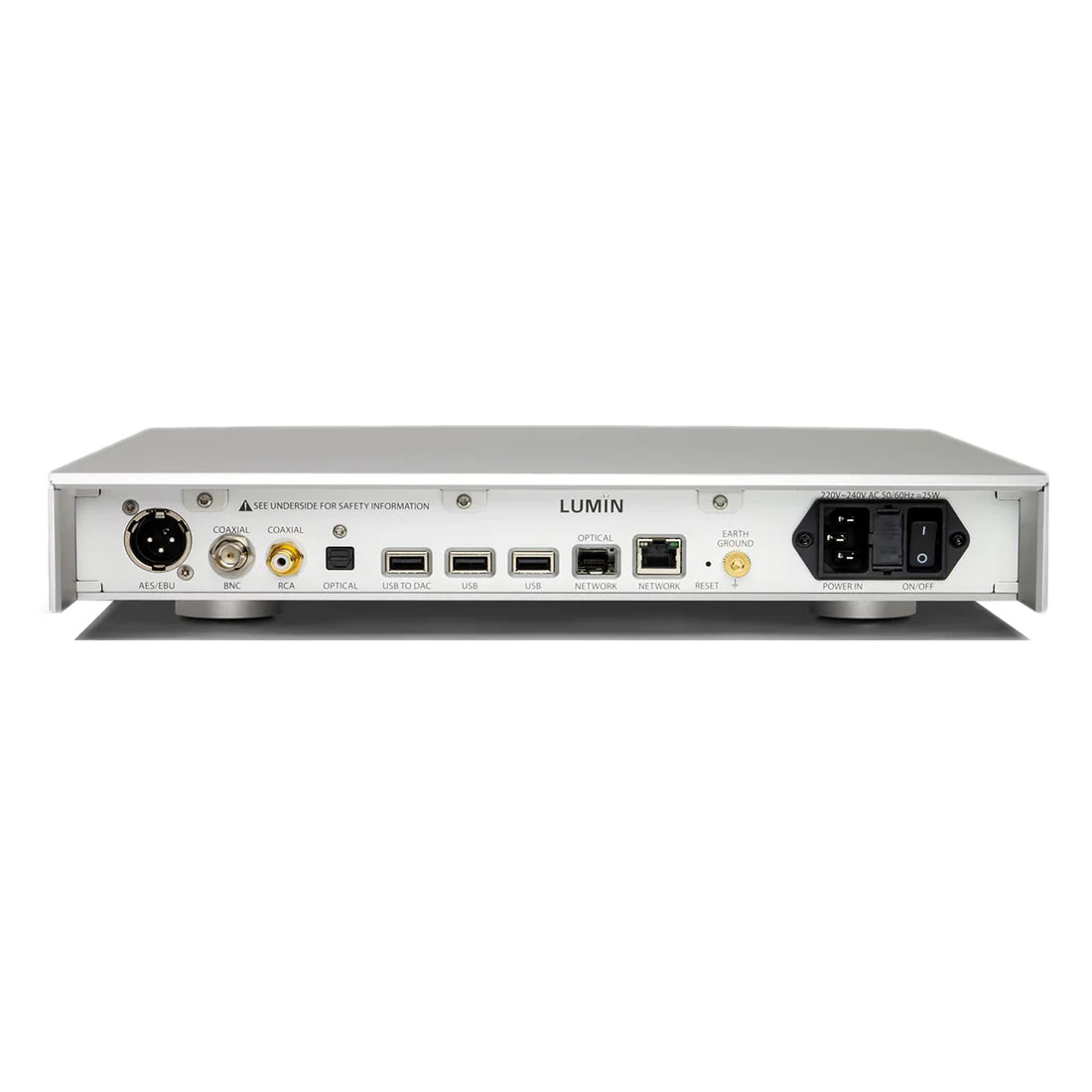 Lumin U2 Full Size Digital Transport - High-Quality Audio Streaming Device for Home Theater & Audiophile Systems | Perfect for Music Lovers & Hi-Fi Enthusiasts