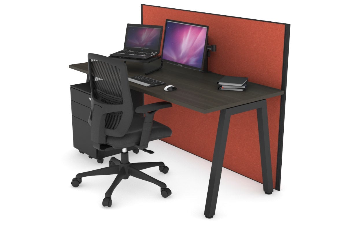 Horizon Quadro A Legs Office Desk - 1600L x 700W Modern Workstation for Home & Office - Perfect for Remote Work, Study & Professional Workspaces