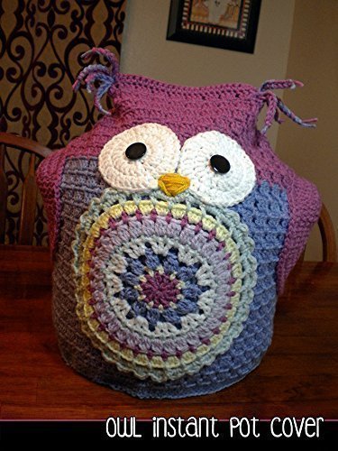 Instant Pot Cover with Owl Design - Cute & Durable Slow Cooker Lid for Kitchen, Cooking, and Home Decor