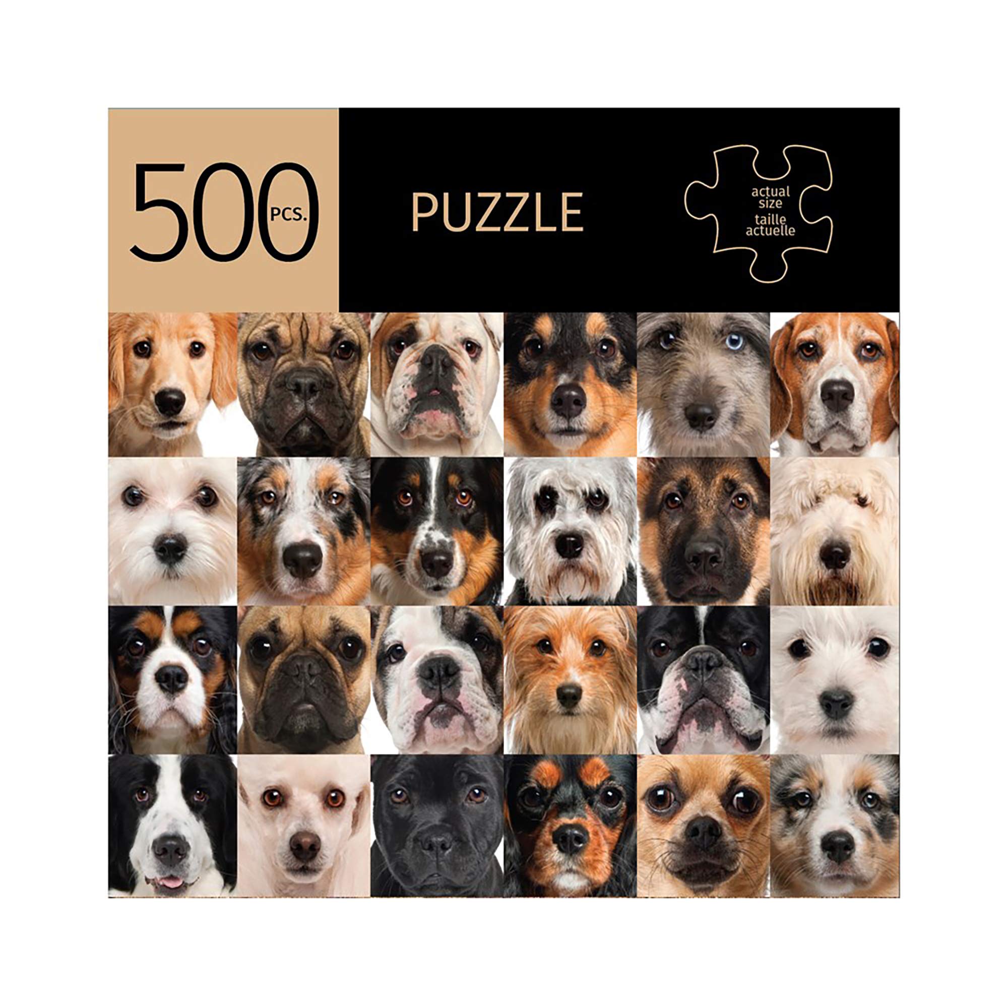 500-Piece Jigsaw Puzzles for Adults - Colorful & Challenging Dog-Themed Puzzle - Perfect for Relaxation, Family Bonding & Home Decor