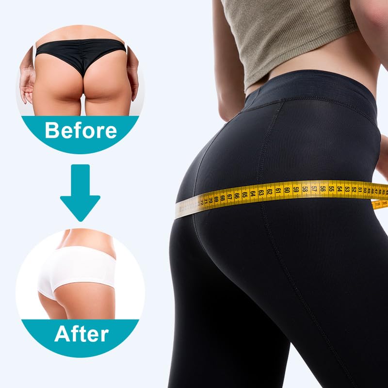 Flintronic Resistance Bands Set - 1.5M Exercise Bands with Multiple Resistance Levels for Strength Training, Crossfit, Yoga & Pilates - Perfect for Home Workouts, Gym Training & Physical Therapy