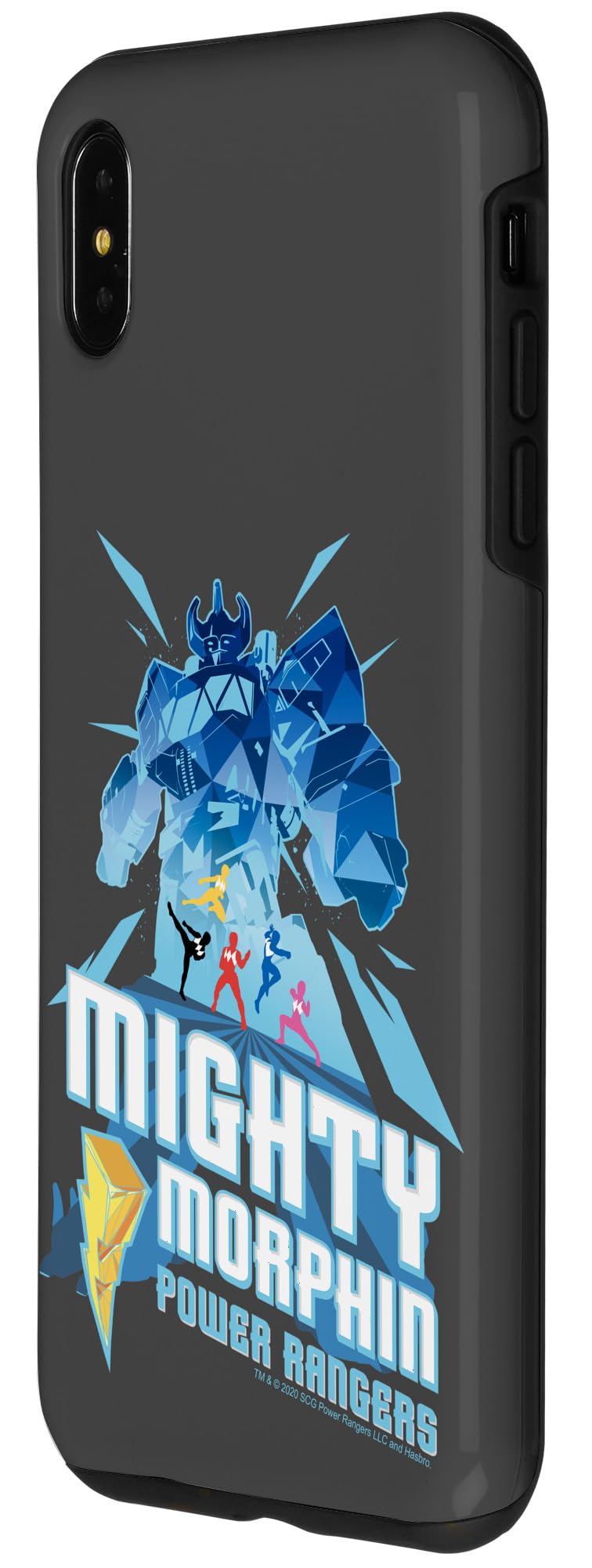 iPhone XS Max Case - Mighty Morphin Power Rangers Themed Protective Cover | Durable & Stylish Phone Case for Fans | Perfect for Everyday Use, Cosplay & Collectors