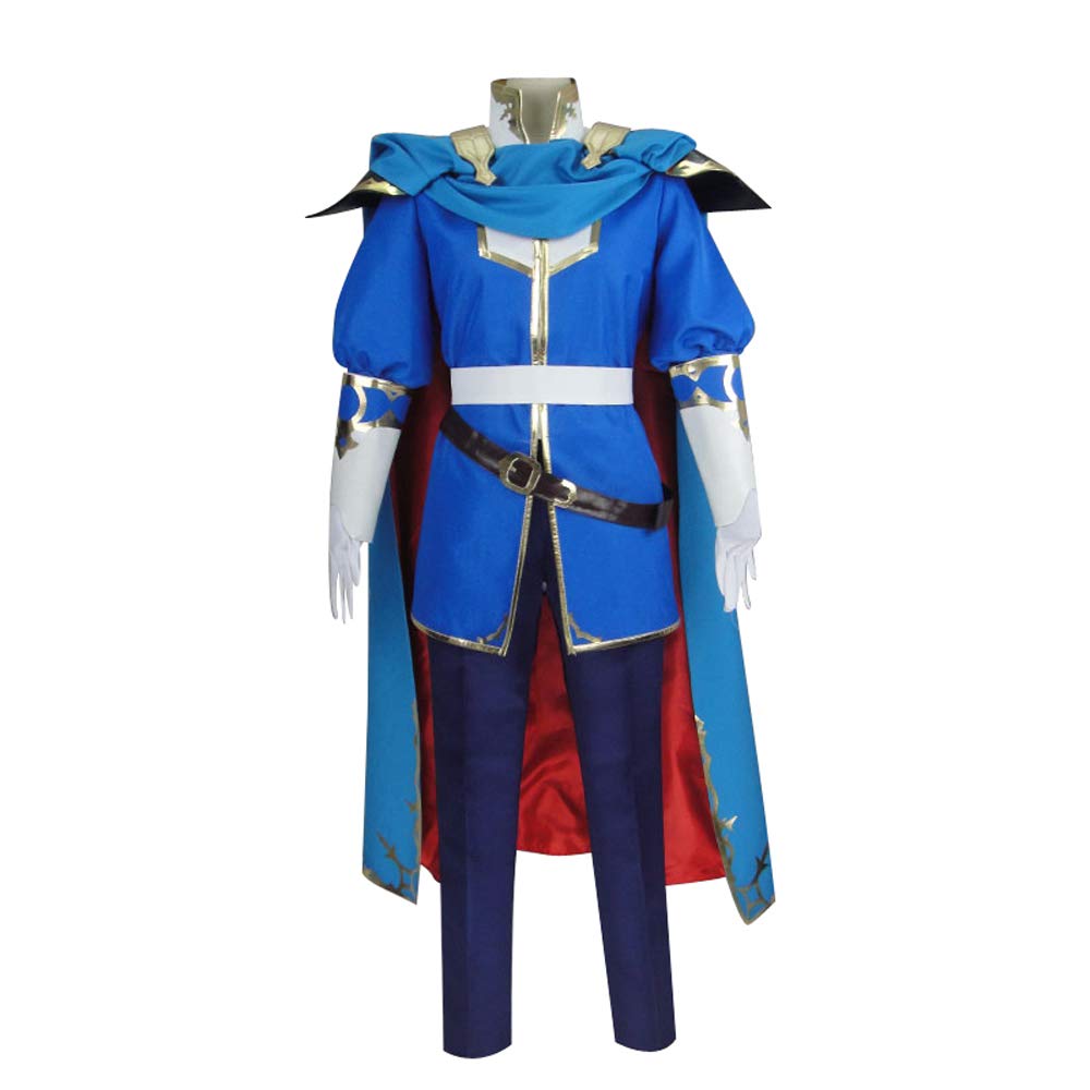 Seliph Serlis Baldos Chalphy Cosplay Costume Outfit - Fire Emblem Genealogy of the Holy War Character Costume for Anime Conventions, Halloween Parties, and Cosplay Events