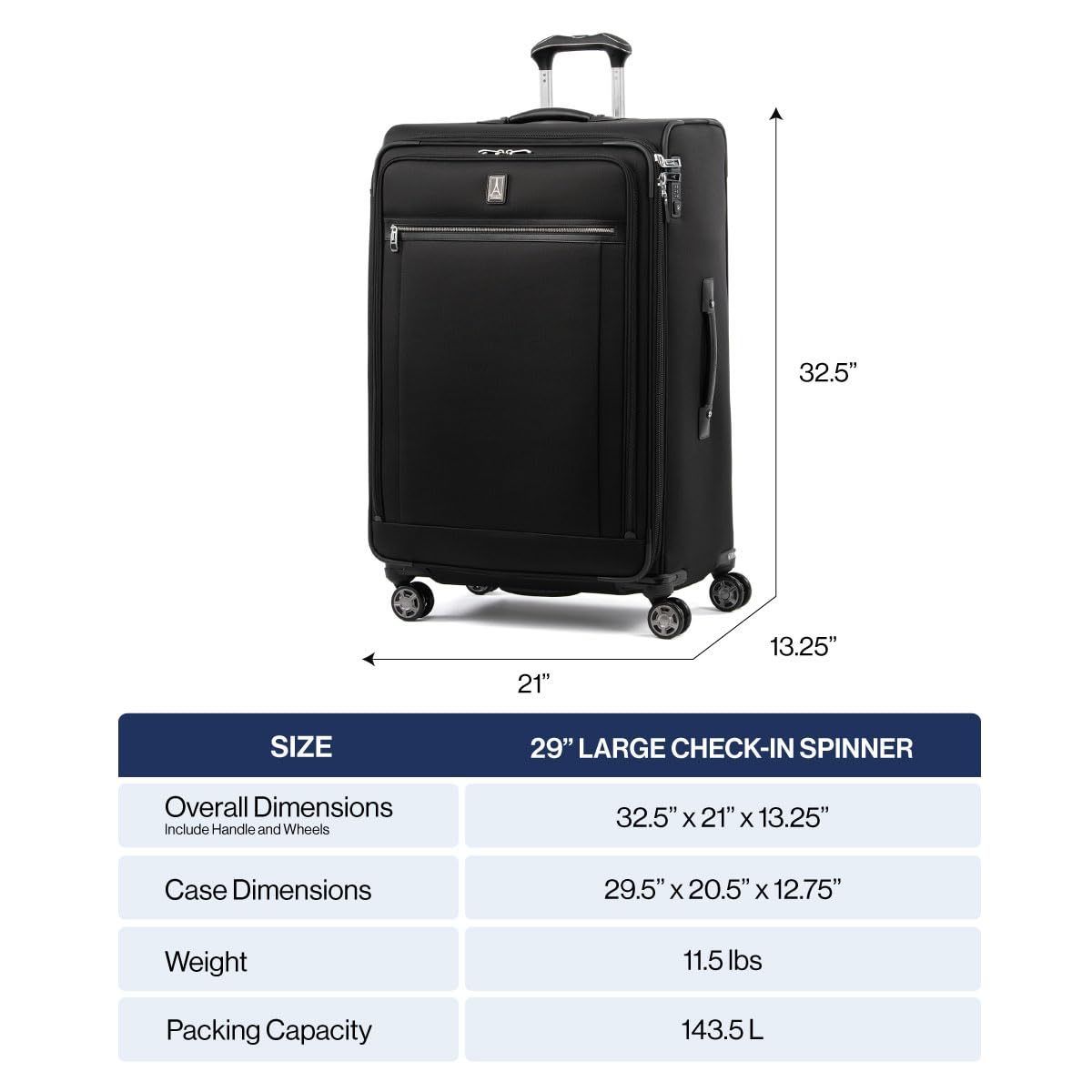 Travelpro Platinum Elite Expandable 29-Inch Large Checked Luggage with 8 Spinner Wheels & TSA Lock - Durable Softside Suitcase for Men & Women in Bordeaux Red - Perfect for International Travel & Business Trips