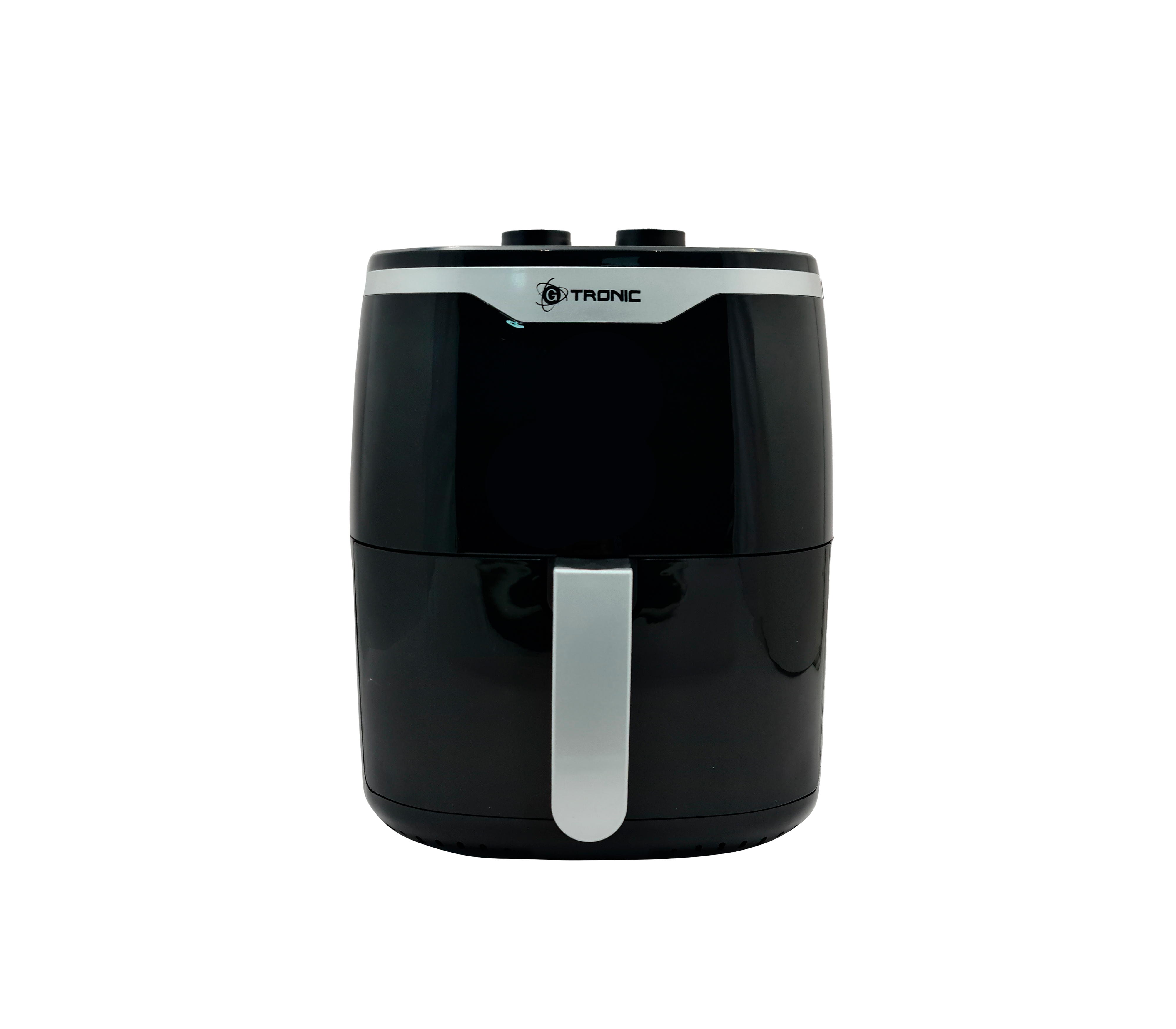 4.5L 1400W Gtronic Air Fryer - Manual Control, Black - Healthy Oil-Free Cooking for Family Meals, Snacks & Quick Meals