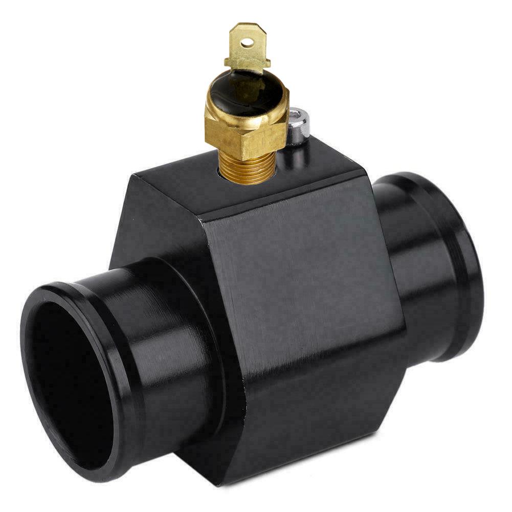 Universal Radiator Hose Adapter Kit with Electric Fan Temperature Sensor & Ground Switch - Complete Wiring Set for Car Cooling System Upgrade (Fits Most Vehicles) - Perfect for Engine Overheating Prevention & Performance Tuning