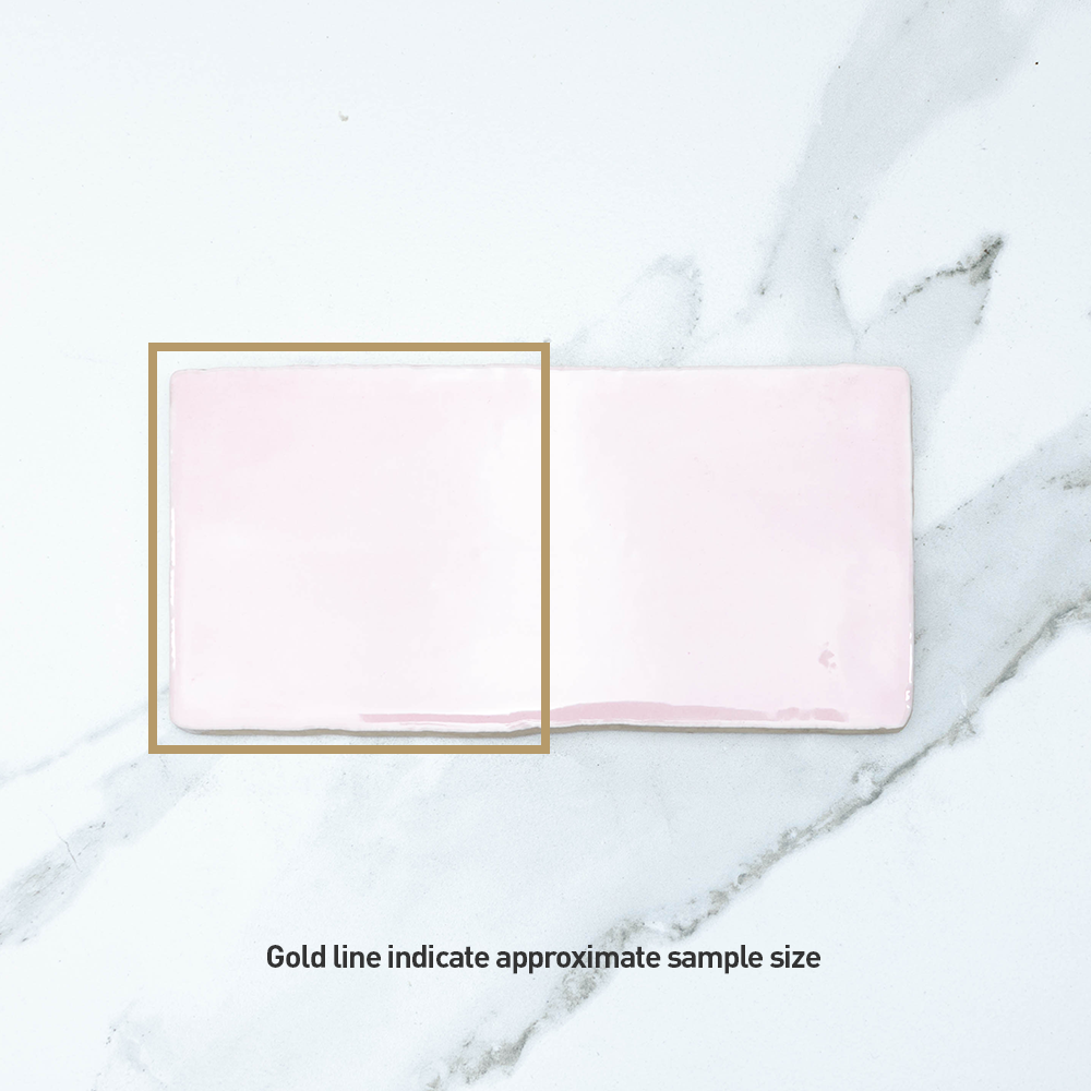 Manhattan Soft Pink Brillo 75x150 Glossy Subway Tile - Perfect for Kitchen Backsplash, Bathroom Walls & Modern Home Decor