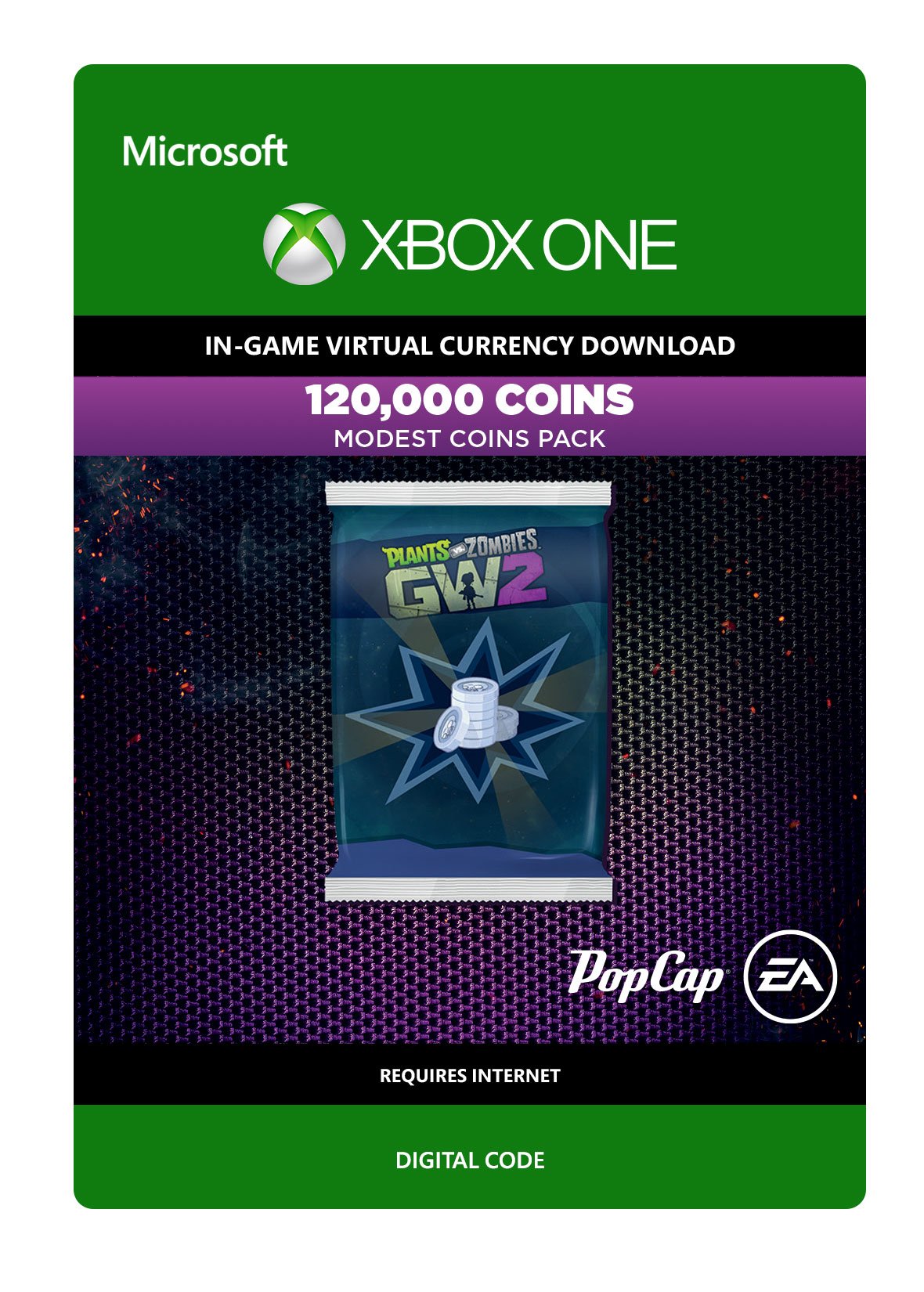 Plants vs. Zombies Garden Warfare 2: 120,000 Coins - Xbox One Digital Download Code | Fast Delivery | Perfect for Multiplayer Battles & In-Game Upgrades