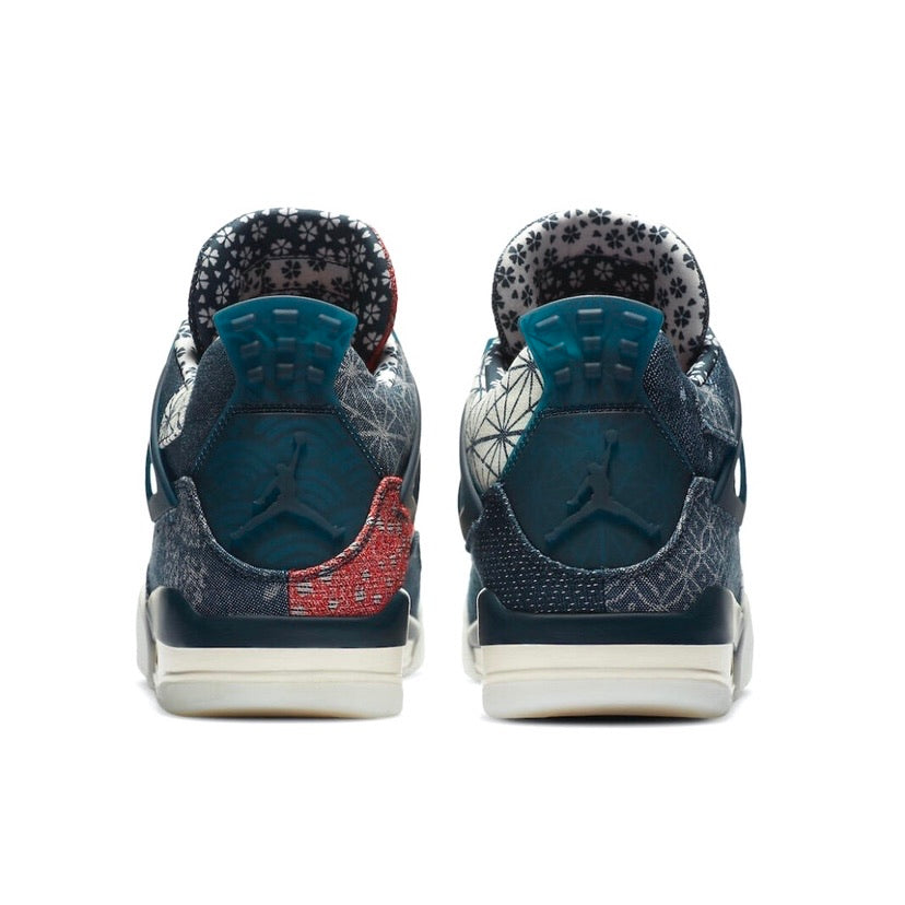 Air Jordan 4 Retro SE Sashiko Basketball Shoes - Men's High-Top Sneakers for Casual Wear & Street Style | Perfect for Basketball, Gym, and Everyday Fashion