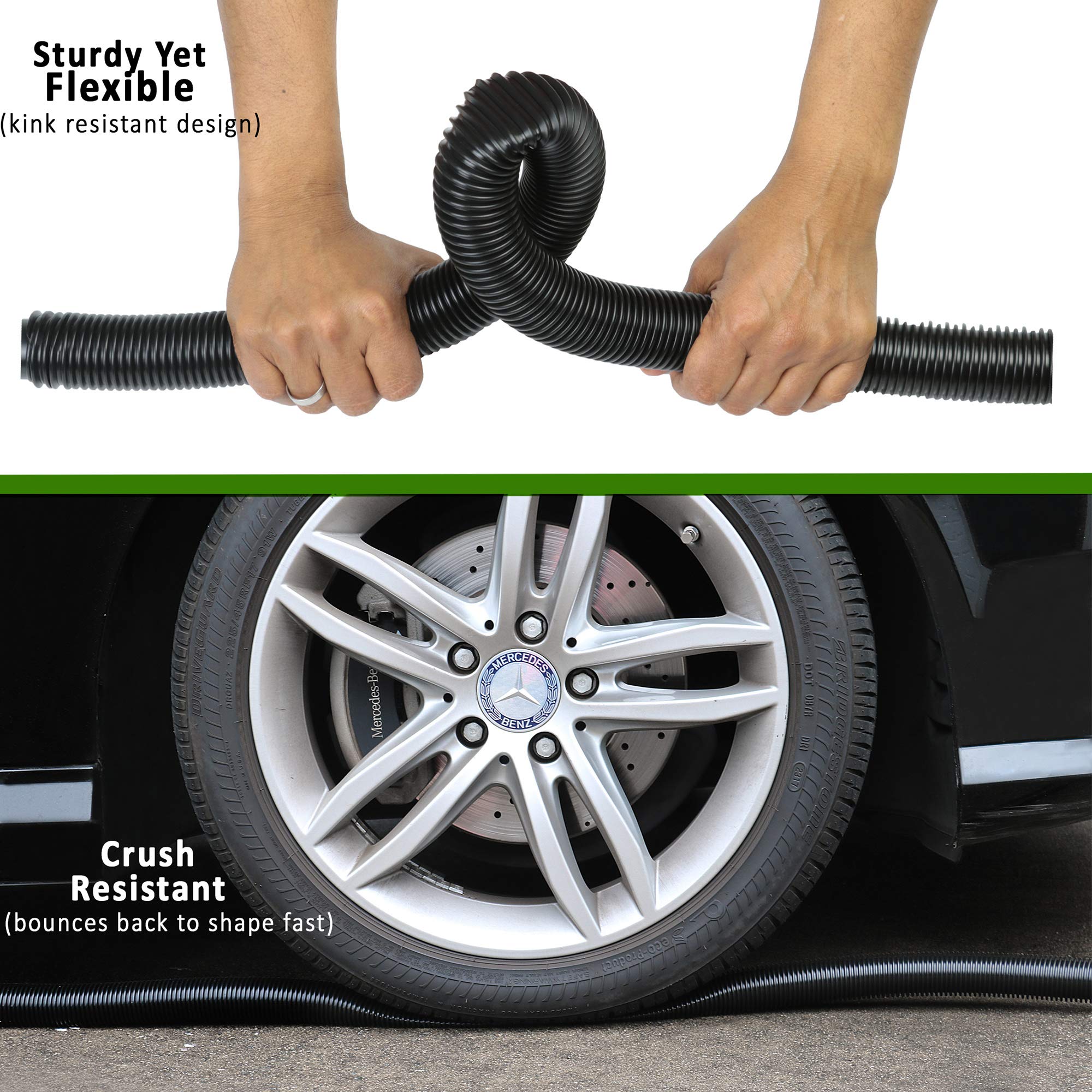 Oreck XL Canister Vacuum Hose Replacement - 3ft Swivel Hose Compatible with Shurlok & Friction Buster B Handheld Models - Perfect for Deep Cleaning Carpets, Furniture & Tight Spaces