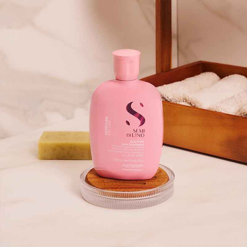 Alfaparf Semi Di Lino Moisture Bundle - Hydrating Hair Care Set for Dry & Damaged Hair - Perfect for Salon & Home Use