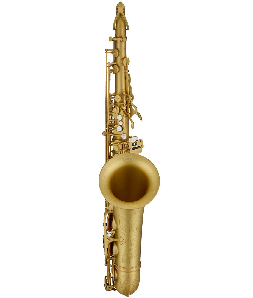 Antigua Winds TS4248 PowerBell Bb Tenor Saxophone - Classic Brass Finish | Professional Sax for Jazz, Concert & Marching Band Performances