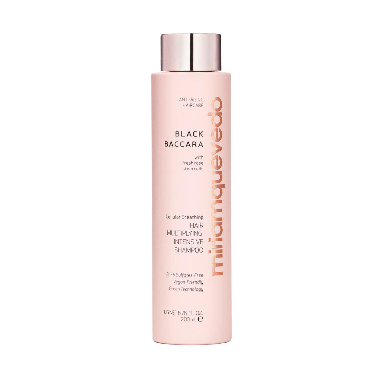 Black Baccara Cellular Breathing Hair Multiplying Intensive Shampoo for Thicker Hair Growth - Volumizing & Strengthening Shampoo for Daily Hair Care Routine