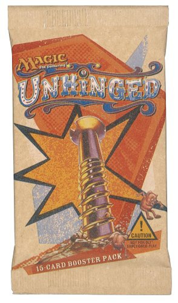 Magic the Gathering MTG Unhinged Booster Pack - Collectible Trading Card Game for Players & Collectors - Perfect for Game Nights, Tournaments & Investment Collections
