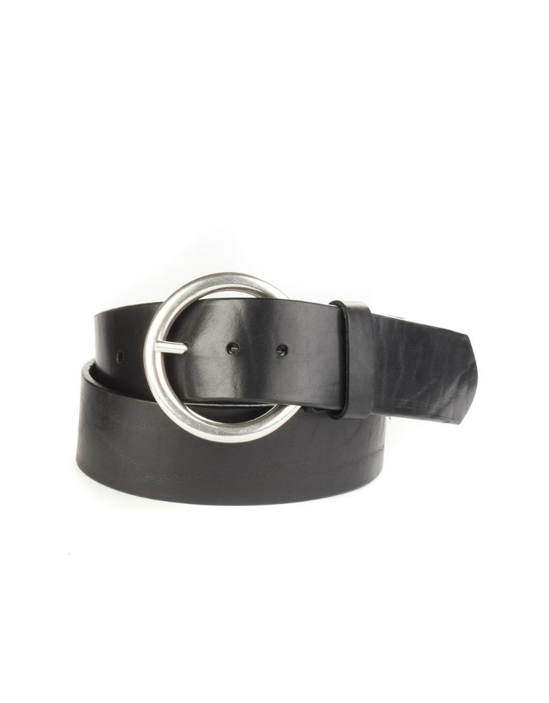 VIKA Circle Buckle Belt for Women & Men - Adjustable Fashion Waist Belt - Perfect for Jeans, Pants, and Dresses - Casual & Formal Wear Accessory