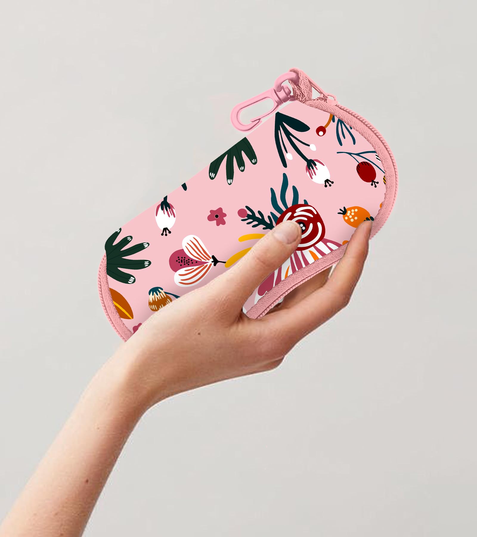 Cute Kawaii Sunglasses Case for Women & Girls - Soft Eyeglass Pouch for Travel & Daily Use