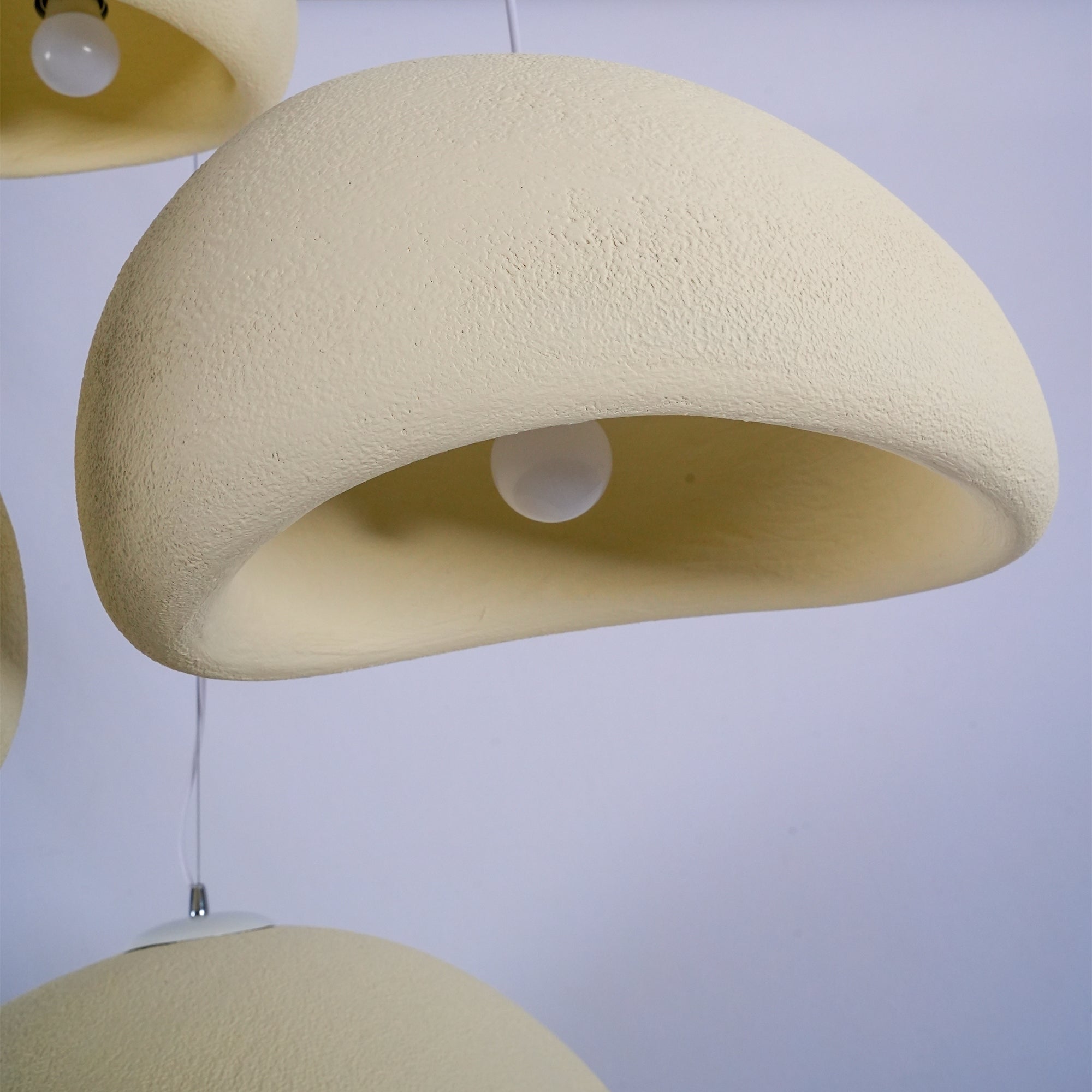 Cloud Pendant Light - Modern B-Shaped Hanging Lamp for Kitchen Island, Dining Room, or Bedroom Lighting