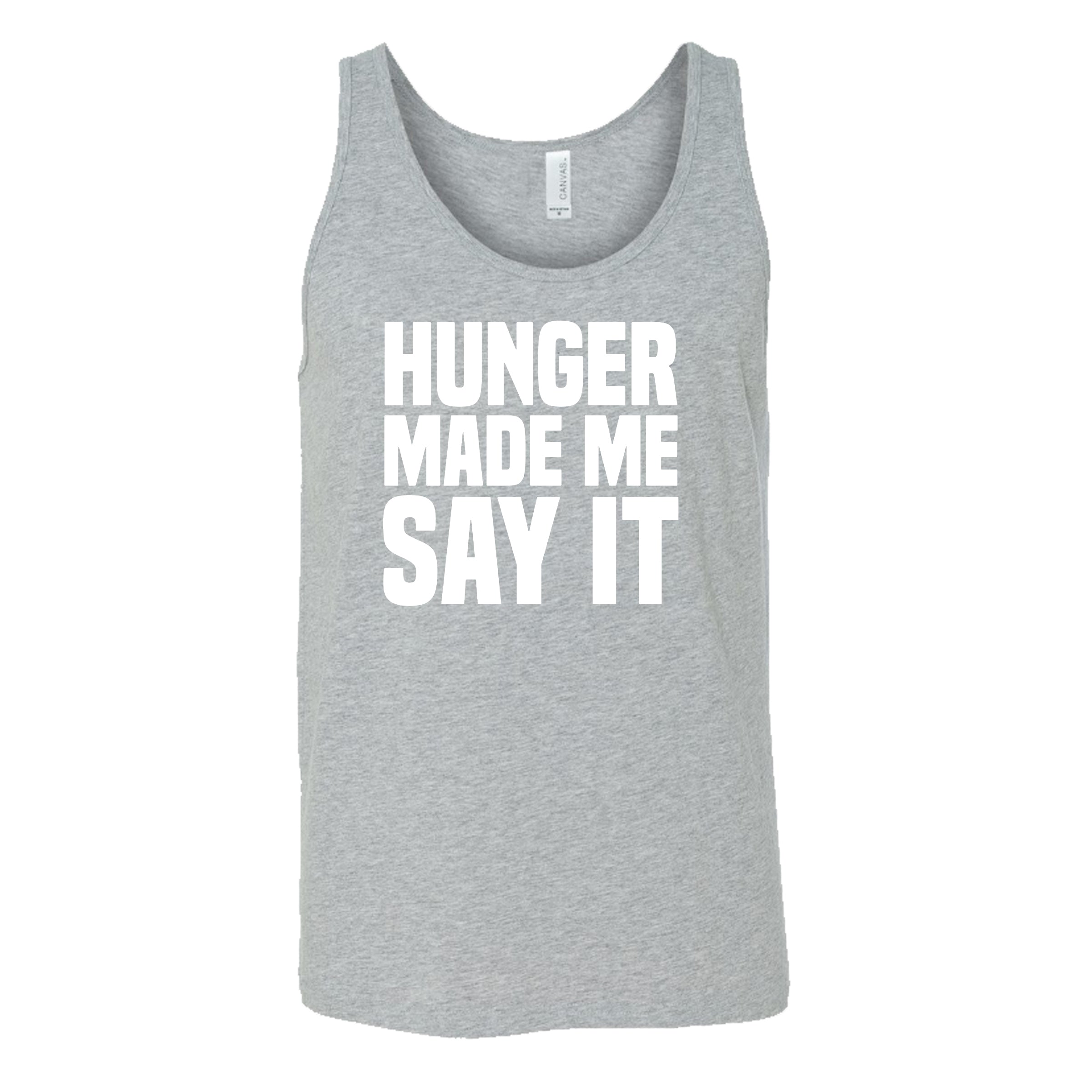 Funny Hunger Made Me Say It Shirt - Unisex Graphic Tee for Men & Women | Perfect for Food Lovers, Casual Wear & Gift Giving
